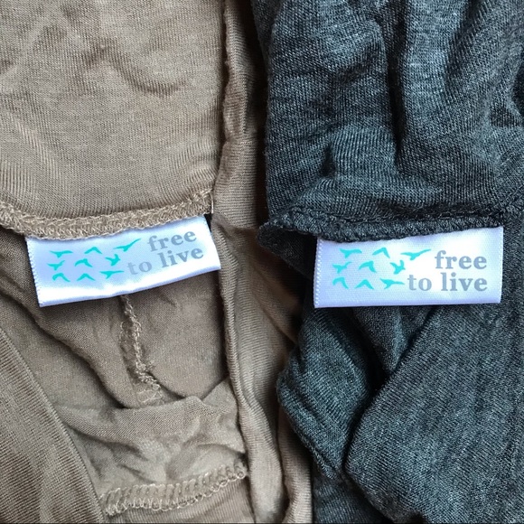 Free to Live Stretchy Boho Maxi Skirts, EUC, M - Picture 9 of 10